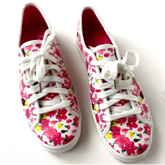 New keds x kate spade kickstart floral sneakers - Picture 5 of 8